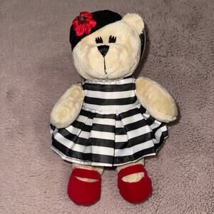 Starbucks 2013 Holiday Bearista Bear: Alice and Olivia Plush by Stacey Bendet